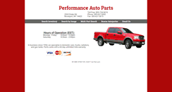 Desktop Screenshot of performanceparts104.com